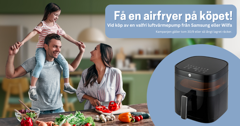 Höstkampanj få en airfryer på köpet