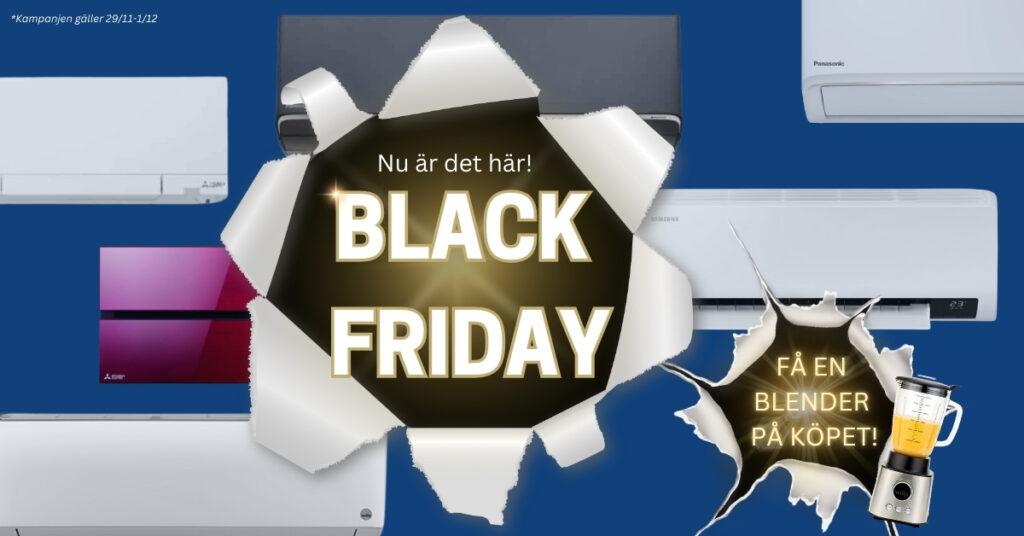 Black Friday Få en blender på köpet